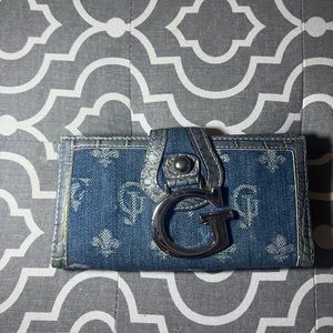denim vintage Guess wallet😍